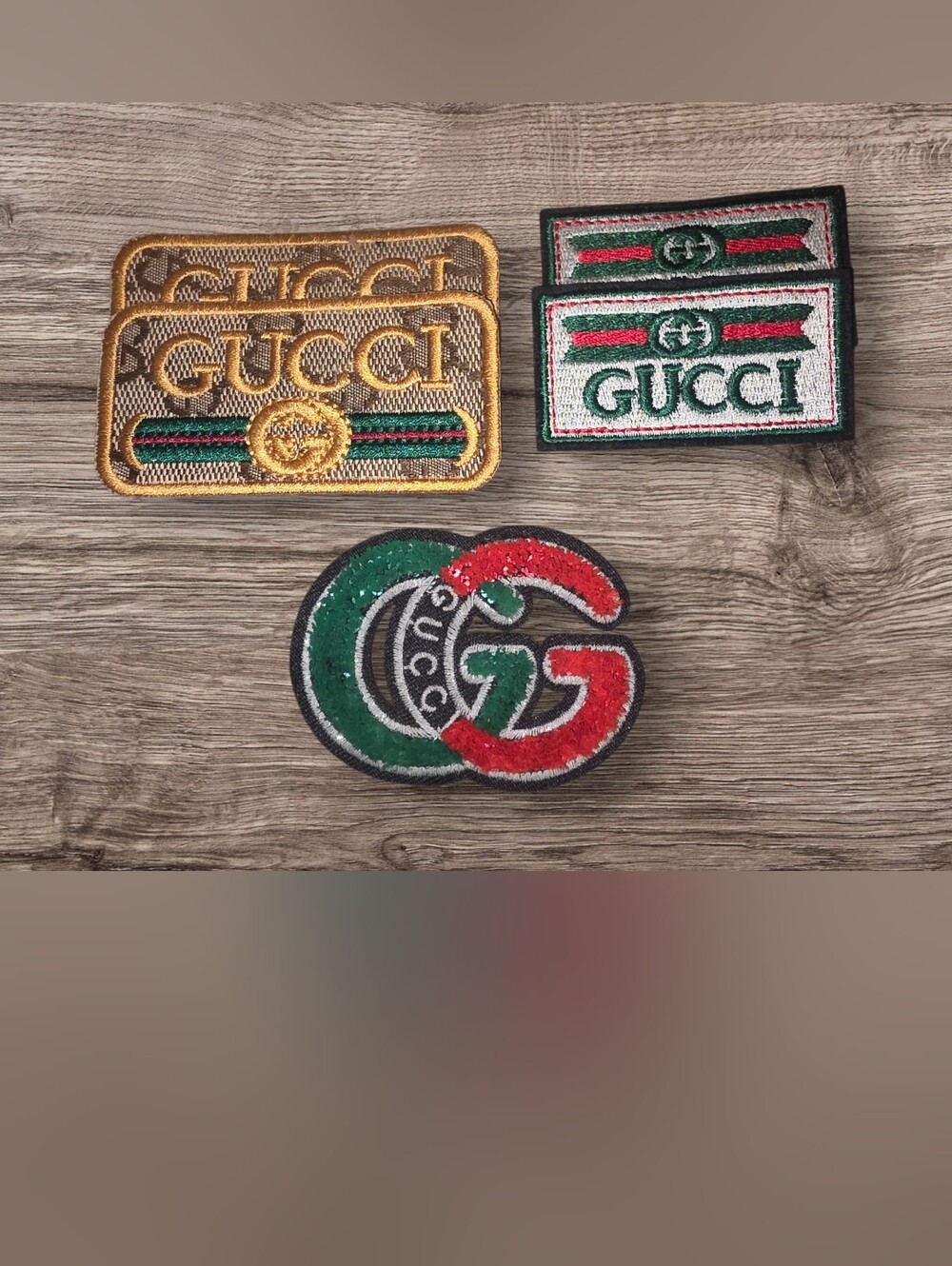 Fashion Luxury Iron On Patches 5pc